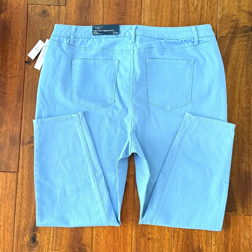 NEW! Talbot’s women’s petite 20WP high waist jeggings ankle pants NWT!
